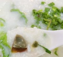 Century Egg and Pork Porridge