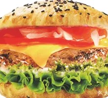 Beef Cheese Chinese Burger