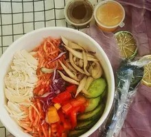 Shrimp Buckwheat Noodles