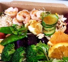 Chicken and Shrimp Salad