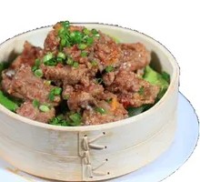 Steamed Pork Ribs with Rice Flour