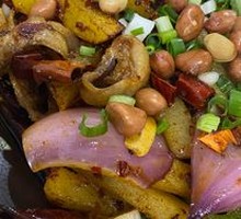 Spicy Pork Intestines Stir-fry