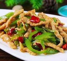 青椒肉丝炒饭