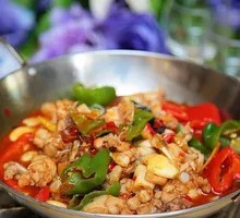 Spicy Frog Legs in Dry Pot