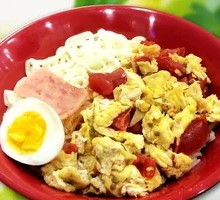 Tomato and Egg Rice Bowl