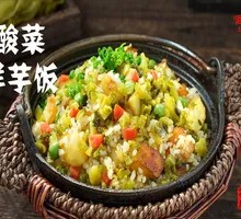Sour Cabbage and Potato Rice