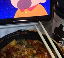鸡肉炒鱼排