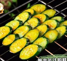 Crispy and Juicy Fresh Cucumber