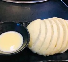 Steamed bun slices