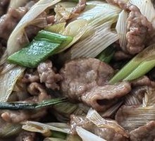 Scallion Beef Stir-fry