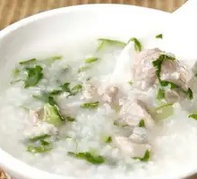 Cucumber and Pork Rib Porridge