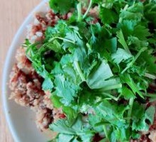 Steamed Beef with Rice Flour