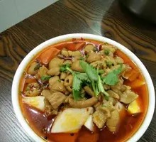 Braised Pork Intestines with Radish