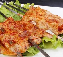 Charcoal-Grilled Pork Belly