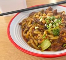 Chicken Naan Fried Rice Noodles