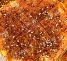 Spicy Crispy Baked Flatbread
