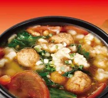 Crispy Pork Dumpling Stew