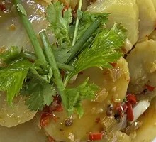 Chopped Chili Potato Slices