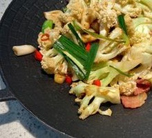 Stir-Fried Cauliflower with Rural Style