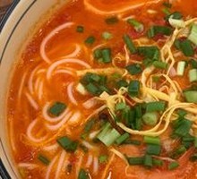 Tomato Shrimp Rice Noodles