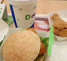 Pineapple Chicken Burger