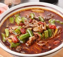 Spicy Pepper Chicken Offal Rice Noodles