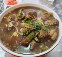 Braised Pork Knuckle Noodle Soup with Star Anise