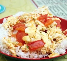 Tomato and Egg Fried Rice