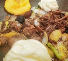 Stewed Goose in Iron Pot