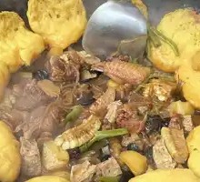 Stewed Chicken in Iron Pot