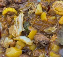 Northeastern Stewed Chicken in Iron Pot