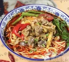 Spicy Pepper Chicken Offal Rice Noodles