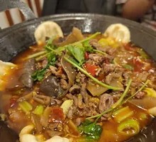 Pickled Pepper Pot Chicken Offal