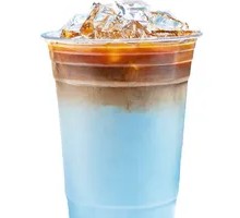 Blue Coconut Latte