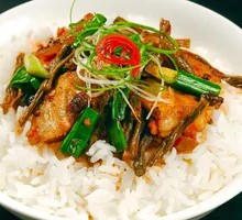 Spicy Pork Fried Rice Bowl