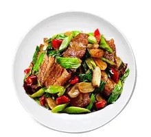 Dry-Fried Spiced Pork