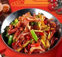 Dry Pot Pork Ribs with Meatballs