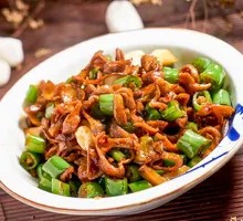 Spicy Pork Intestines Stir-fry