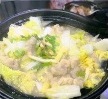 Crispy Pork and Chinese Cabbage Soup