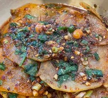 Dry-Mixed Potato Slices