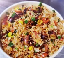 Octopus Fried Rice