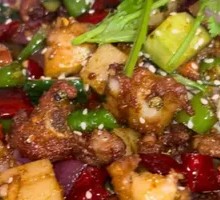 Dry Pot Chicken Gizzards