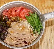 Sour Cabbage Pork Liver Rice Noodles