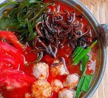 Hot Pot Pork Ball Noodles