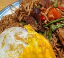 Pork and Green Bean Stew Noodles