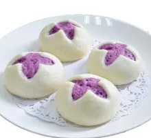 紫薯开花馒头