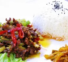 Pickled Chili Pork Fried Rice