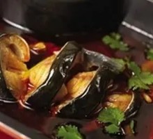 Sliced Fish with Spicy Sauce