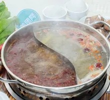 Mushroom Soup Yin-Yang Hot Pot Base