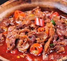 Chicken Offal with Fermented Soybean Paste